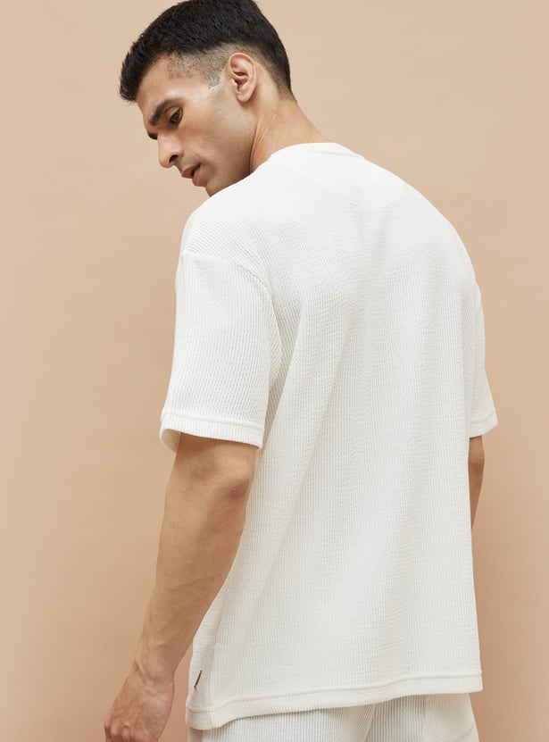 CODE UNWIND Textured T-shirt
