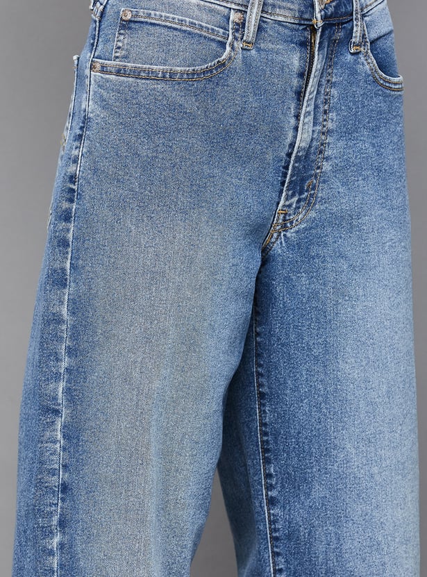 LEVI'S Washed Flared Jeans