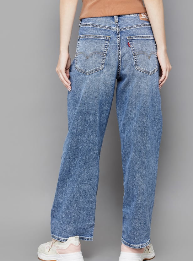 LEVI'S Washed Flared Jeans