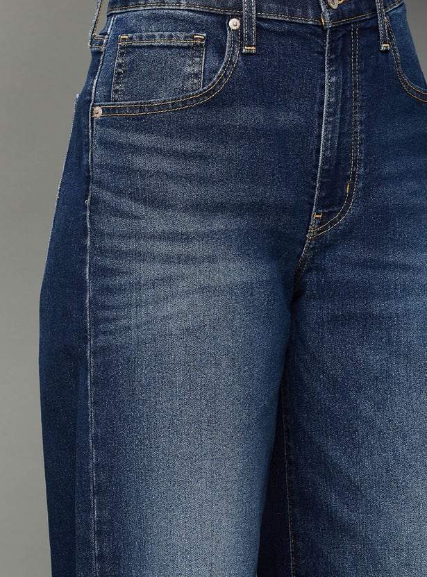 LEVI'S Washed Flared Jeans