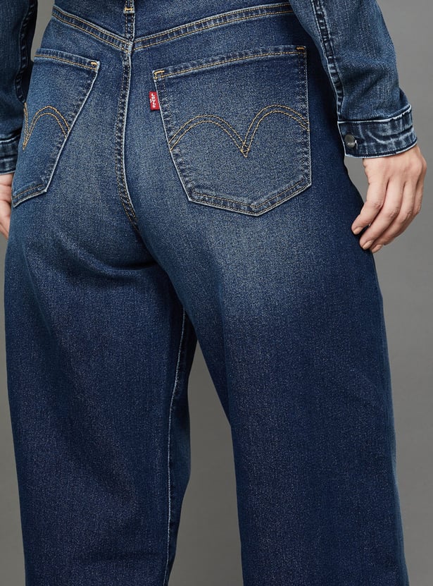 LEVI'S Washed Flared Jeans