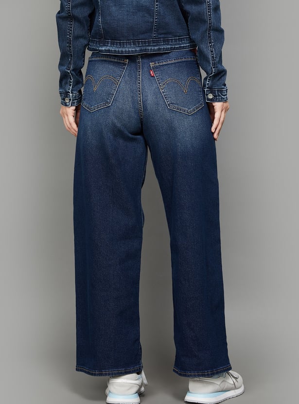 LEVI'S Washed Flared Jeans
