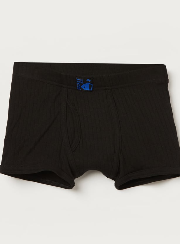 JOCKEY Boys Striped Trunks - Pack of 3
