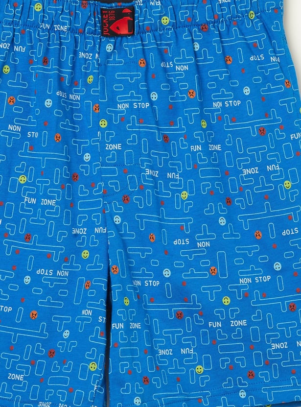 JOCKEY Boys Assorted Boxers - Pack of 2