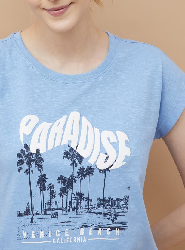 GINGER Graphic Print Lounge T-shirt