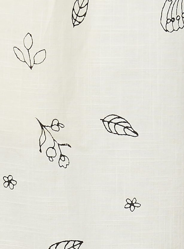 BIBA Printed A-line Kurta Set