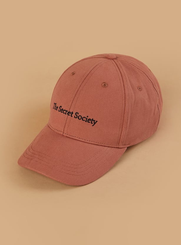 FAME FOREVER Typographic Embroidered Baseball Cap