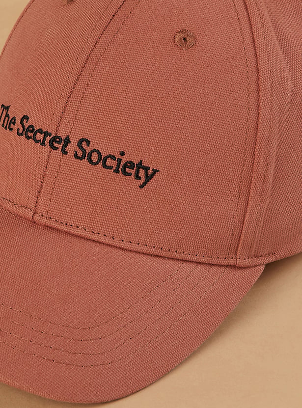 FAME FOREVER Typographic Embroidered Baseball Cap