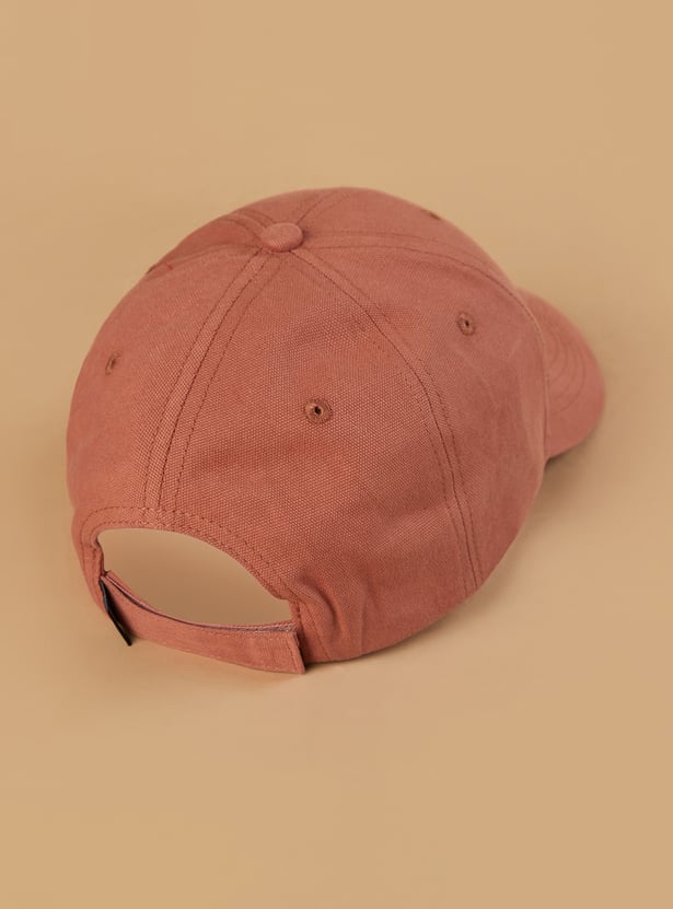 FAME FOREVER Typographic Embroidered Baseball Cap