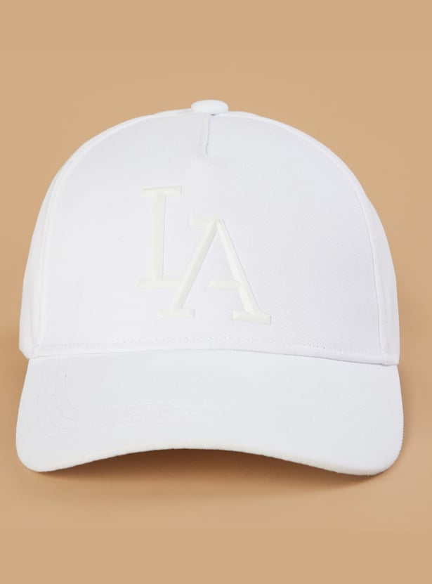 FAME FOREVER Typographic Embossed Baseball Cap