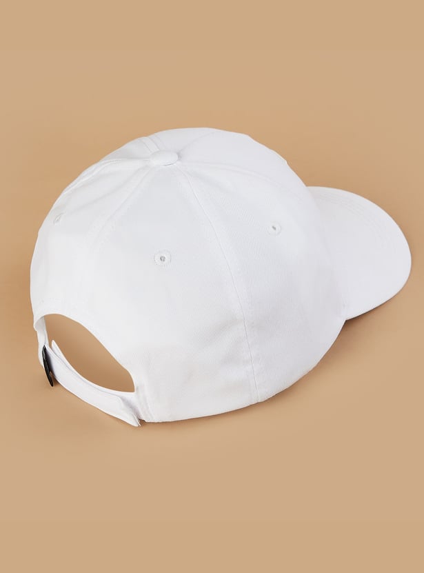 FAME FOREVER Typographic Embossed Baseball Cap