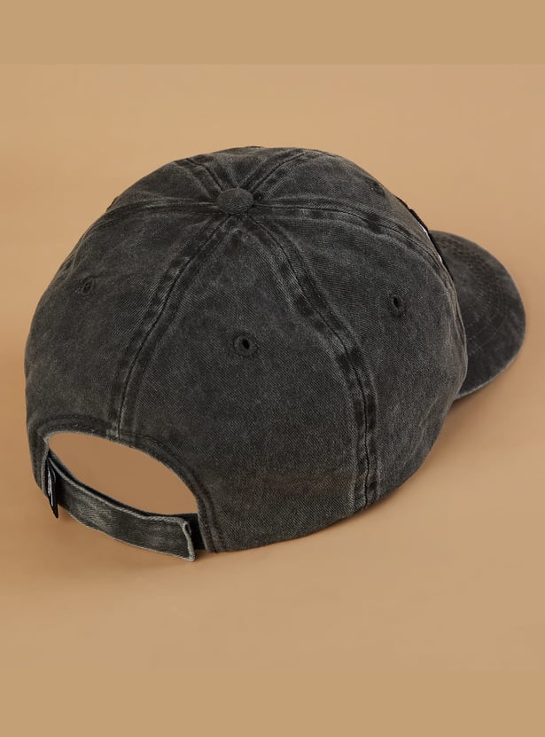 FAME FOREVER Typographic Embroidered Baseball Cap