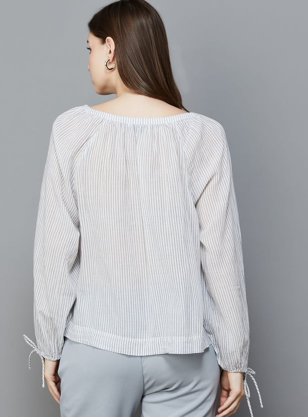 AMERICAN EAGLE Striped Top
