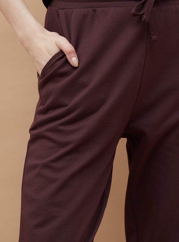 FAME FOREVER Solid Regular Fit Joggers