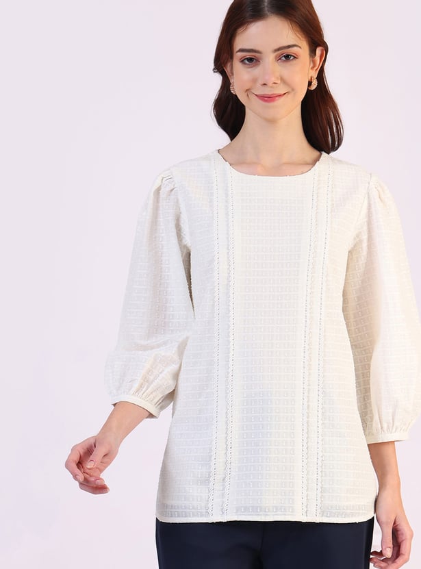 W Lace A-line Tunic