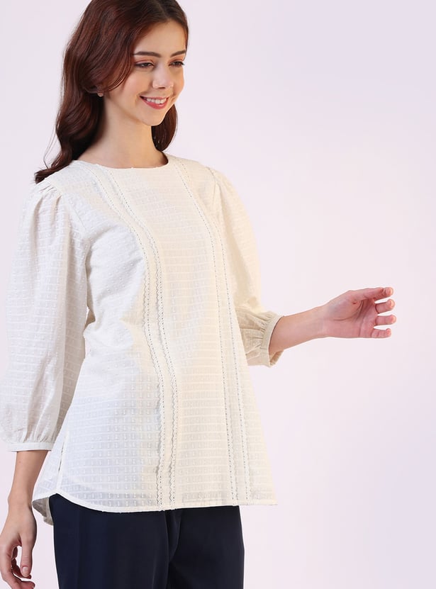 W Lace A-line Tunic