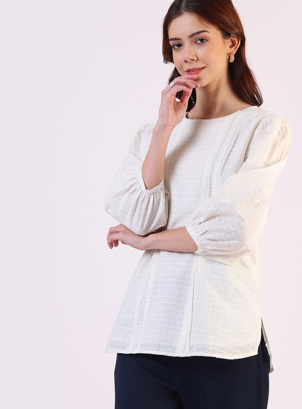 W Lace A-line Tunic