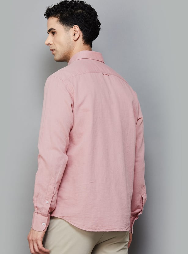 INDIAN TERRAIN Solid Classic Fit Shirt