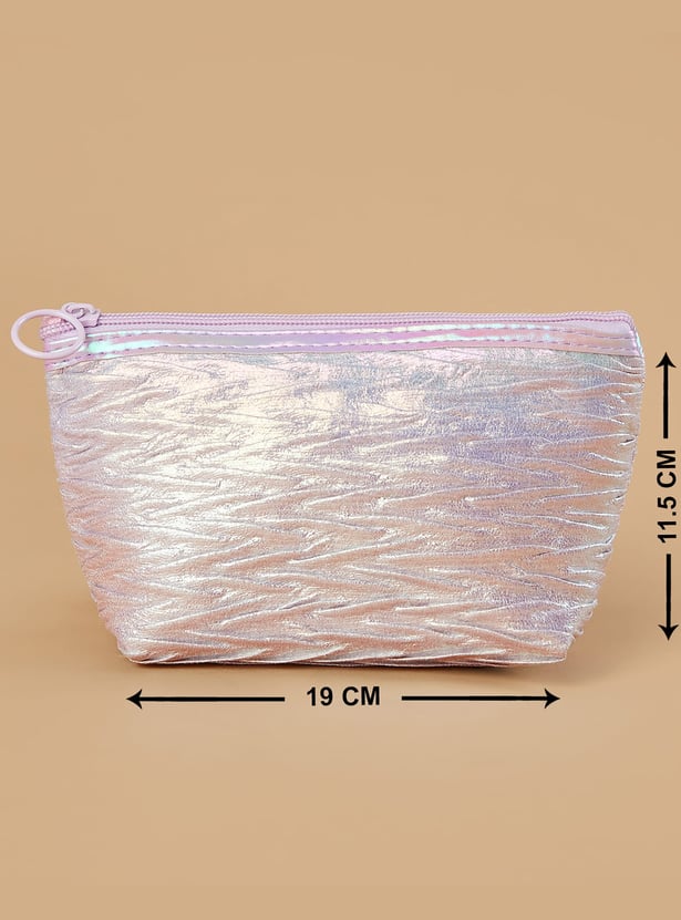 FAME FOREVER Metallic Vanity Pouch