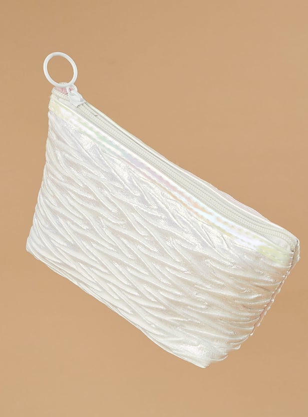 FAME FOREVER Metallic Vanity Pouch