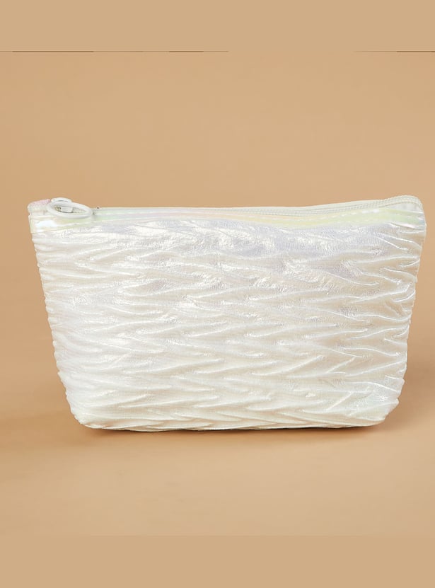 FAME FOREVER Metallic Vanity Pouch