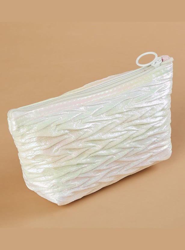 FAME FOREVER Metallic Vanity Pouch