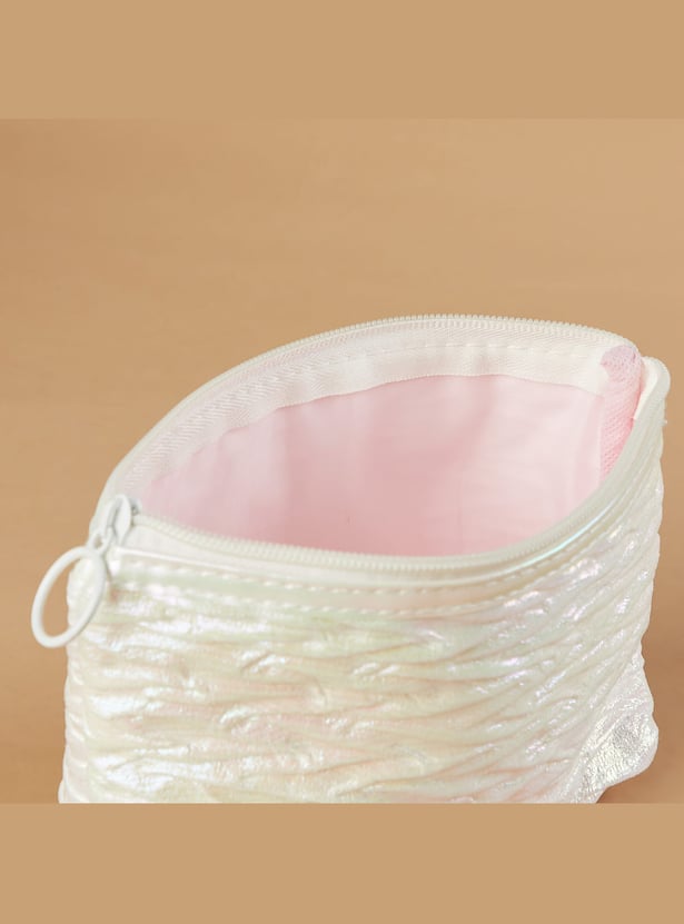 FAME FOREVER Metallic Vanity Pouch