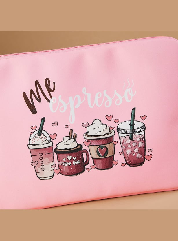 FAME FOREVER Graphic Print Laptop Sleeve