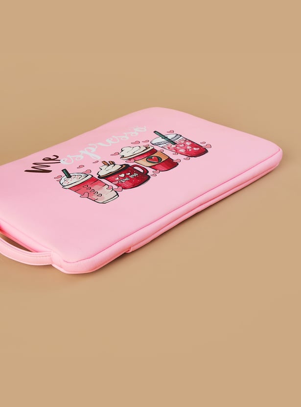 FAME FOREVER Graphic Print Laptop Sleeve