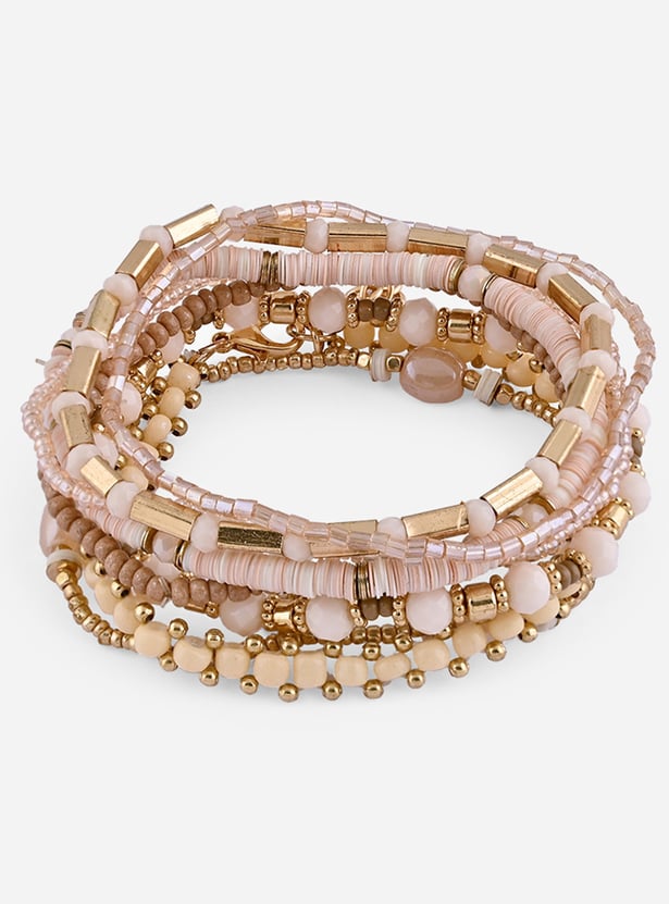 TONIQ Assorted Beaded Bracelets - Pack of 8