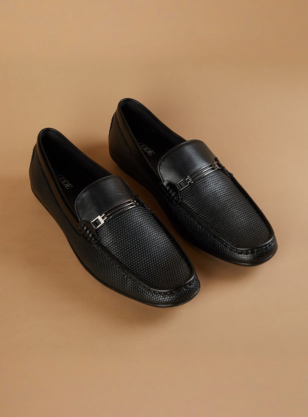 CODE Textured Loafers