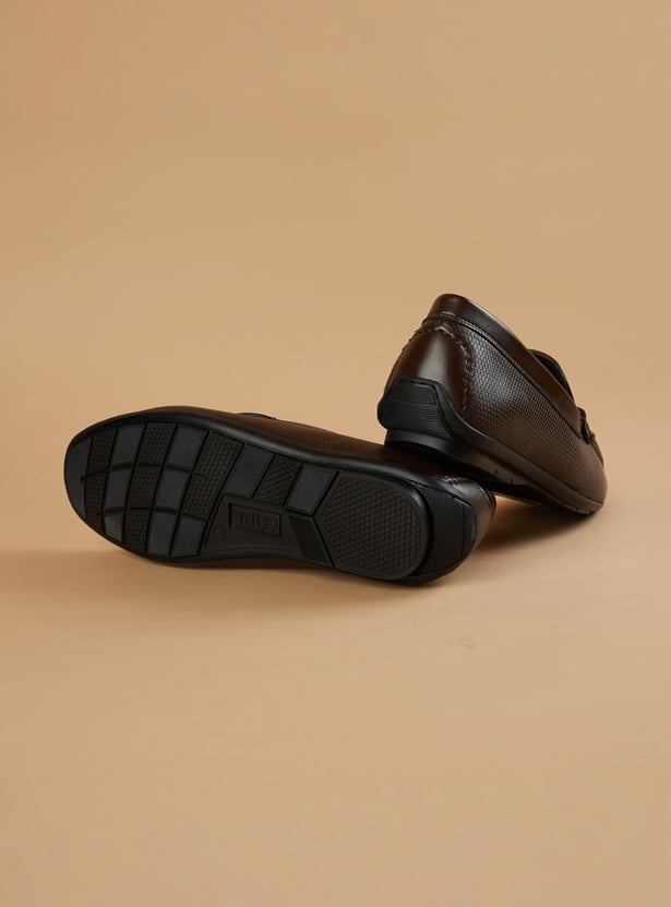 CODE Textured Loafers