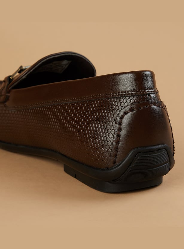 CODE Textured Loafers