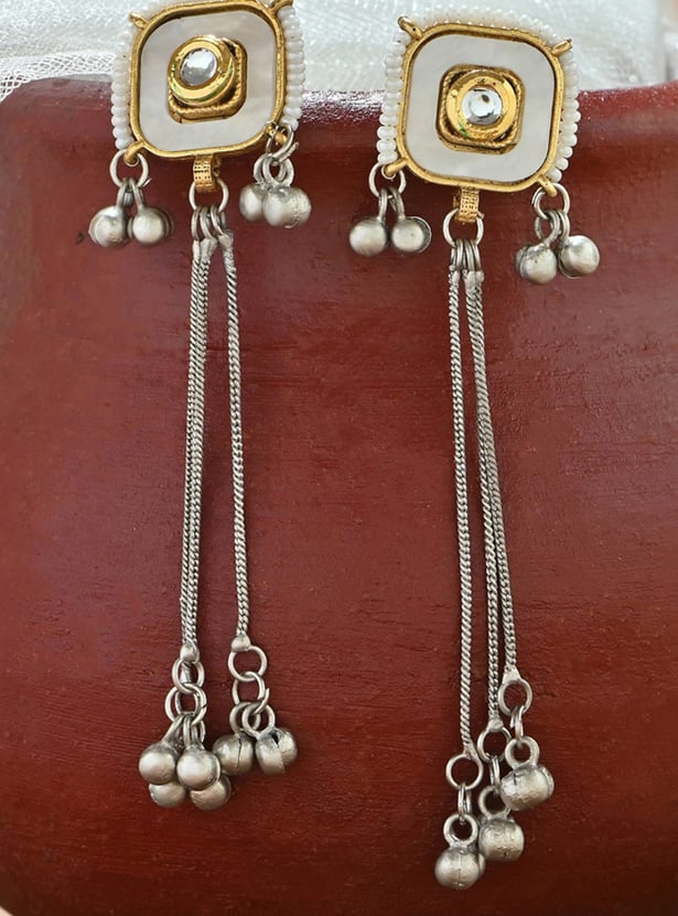 FIDA Drop Earrings with Gunghroo