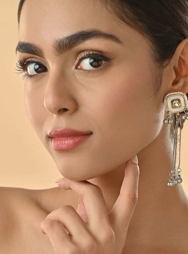 FIDA Drop Earrings with Gunghroo