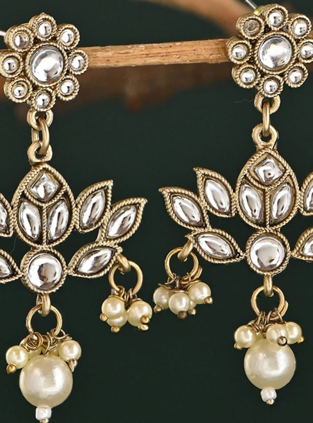FIDA Stone Embellished Earrings