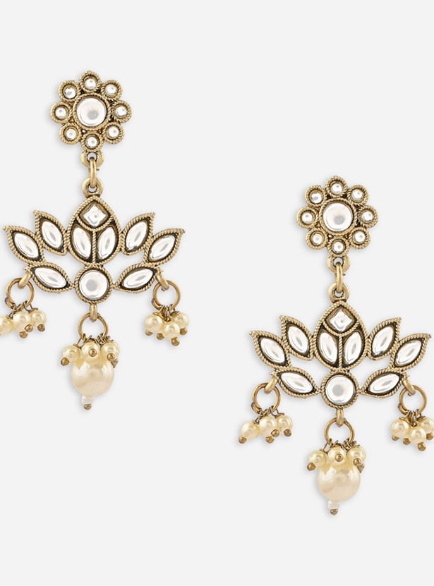FIDA Stone Embellished Earrings