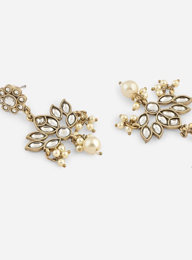 FIDA Stone Embellished Earrings