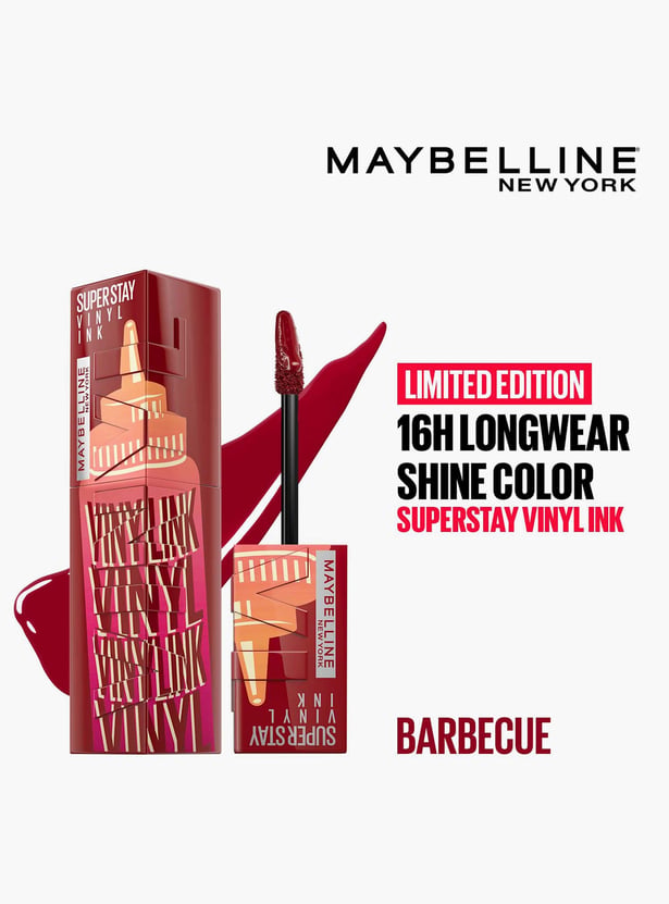 MAYBELLINE NEW YORK Superstay Vinyl Ink Sauce Limited Edition Collection - Barbeque, 4.2g
