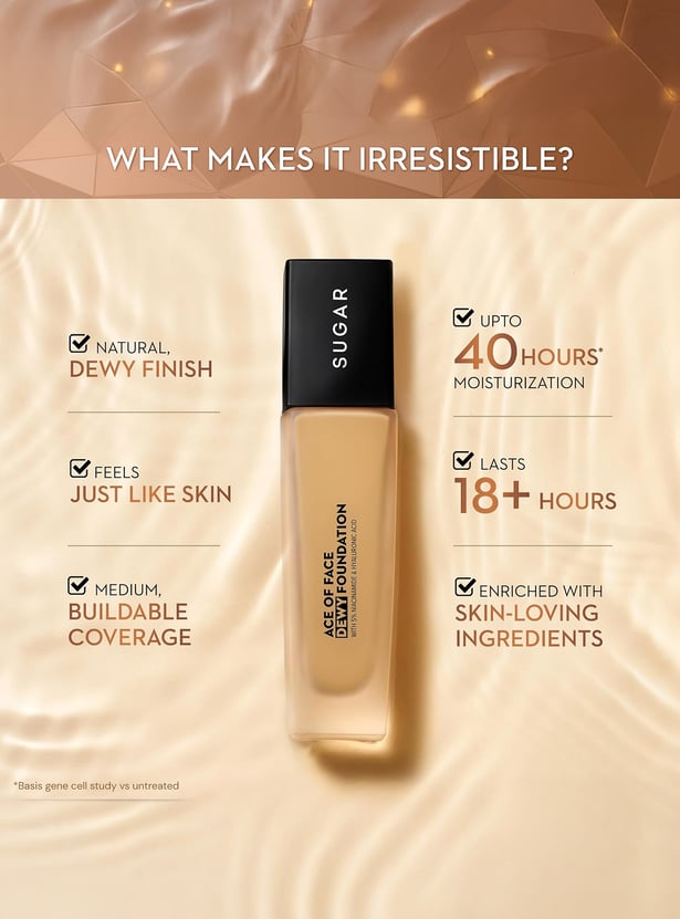 SUGAR Ace Of Face Dewy Foundation - 15 Cappuccino - 30ml
