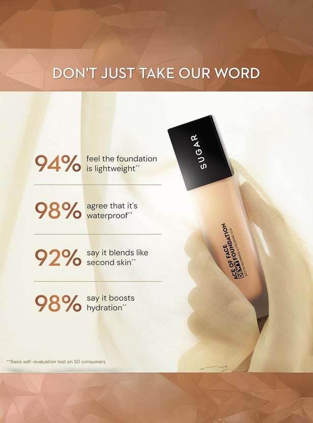 SUGAR Ace Of Face Dewy Foundation - 15 Cappuccino - 30ml