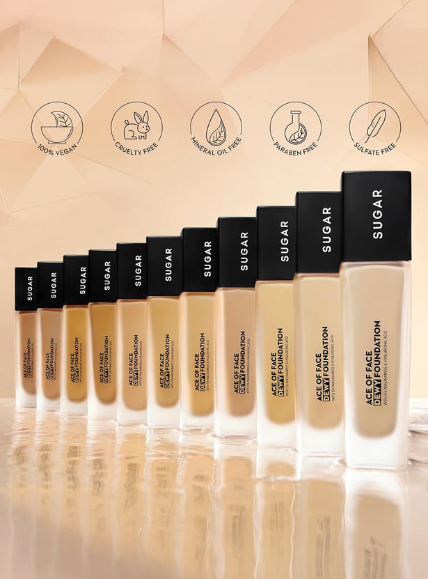 SUGAR Ace Of Face Dewy Foundation - 17 Raf - 30ml