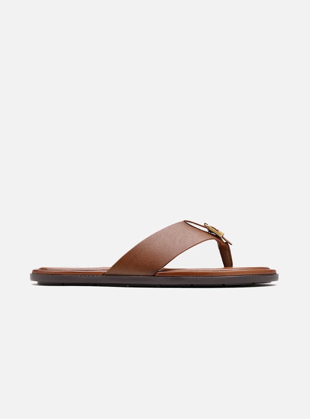 U.S. POLO ASSN. Metal Accent Flip-Flops