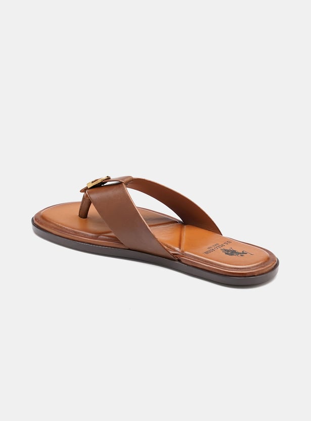 U.S. POLO ASSN. Metal Accent Flip-Flops
