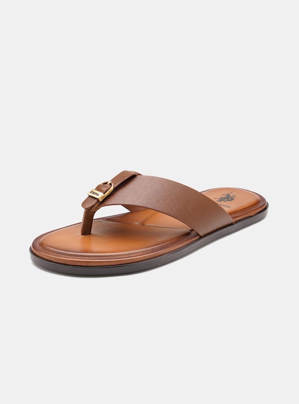 U.S. POLO ASSN. Metal Accent Flip-Flops