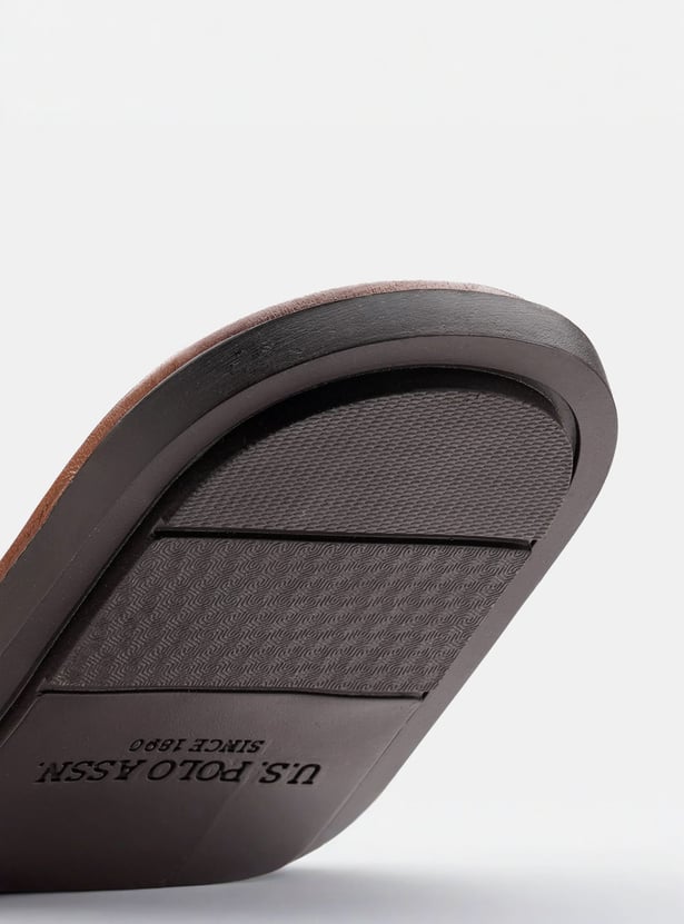 U.S. POLO ASSN. Metal Accent Flip-Flops