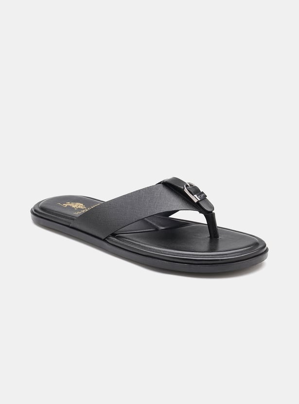 U.S. POLO ASSN. Metal Accent Flip-Flops