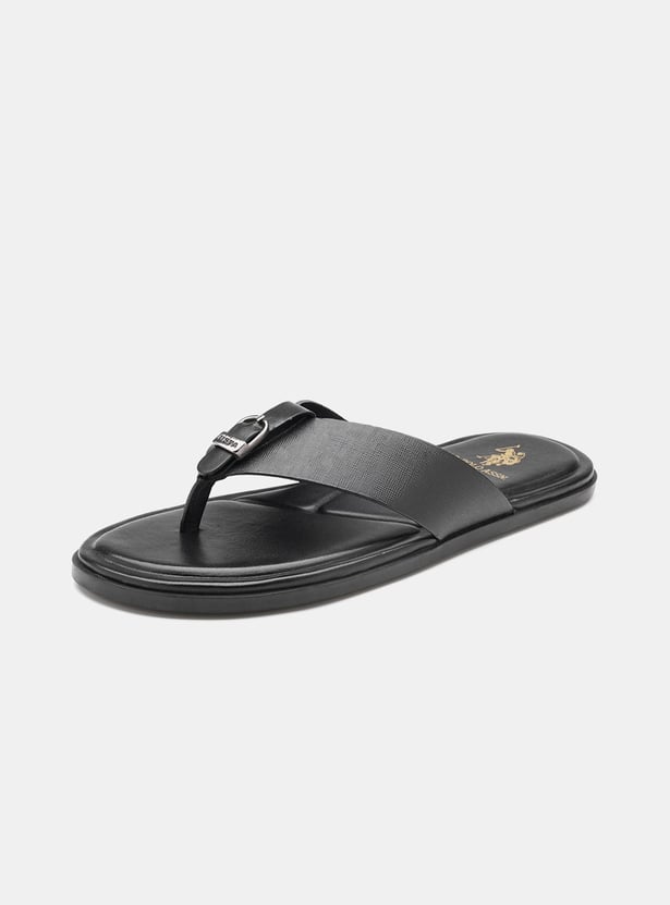 U.S. POLO ASSN. Metal Accent Flip-Flops