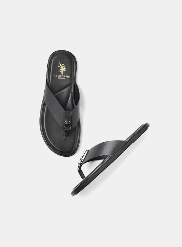 U.S. POLO ASSN. Metal Accent Flip-Flops