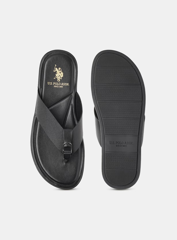 U.S. POLO ASSN. Metal Accent Flip-Flops